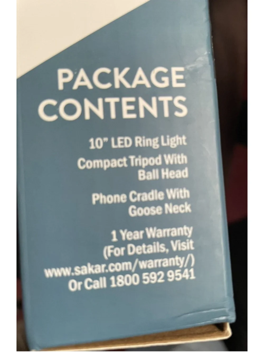Vivitar 10” Ring Light (Vlog Podcast Essentials) NIB Phone Cradle w/Goose Neck